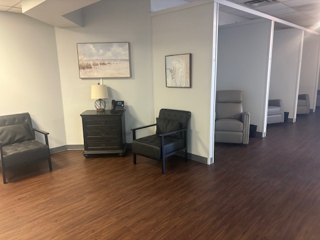 Private counseling room